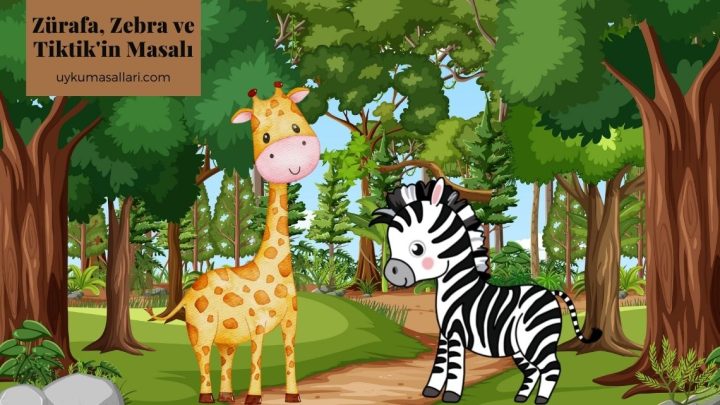 Zürafa, Zebra ve Tiktik’in Masalı