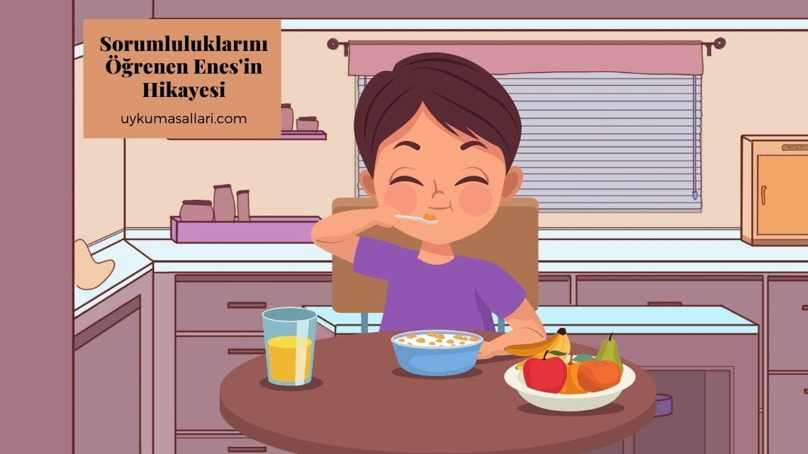 Sorumluluklarını Öğrenen Enes’in Hikayesi Sorumluluklarını Öğrenen Enes’in Hikayesi