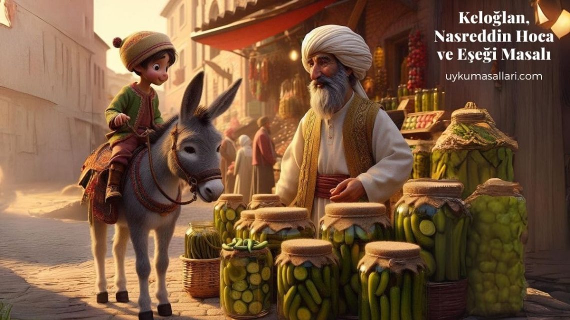 Keloğlan, Nasreddin Hoca ve Eşeği Masalı