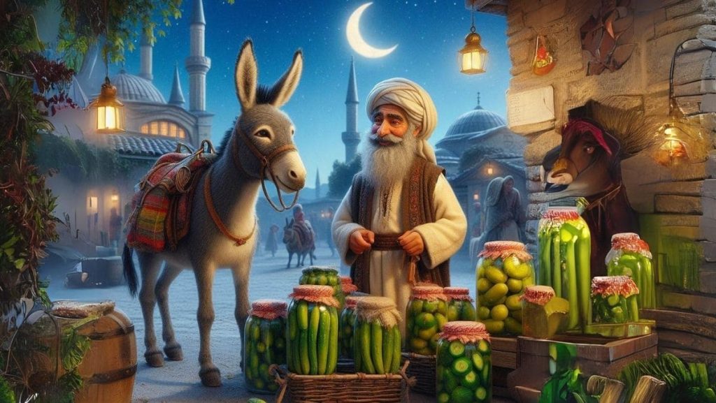Keloğlan, Nasreddin Hoca ve Eşeği Masalı
