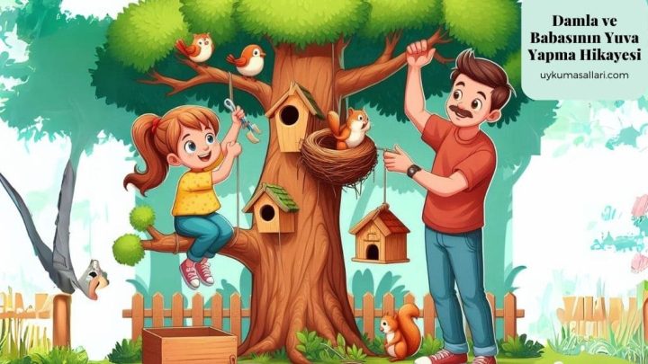 Damla ve Babasının Yuva Yapma Hikayesi