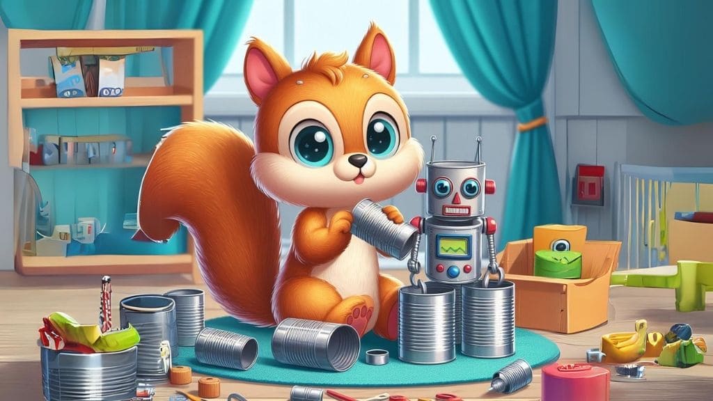 Robot Yapan Sincap Masalı