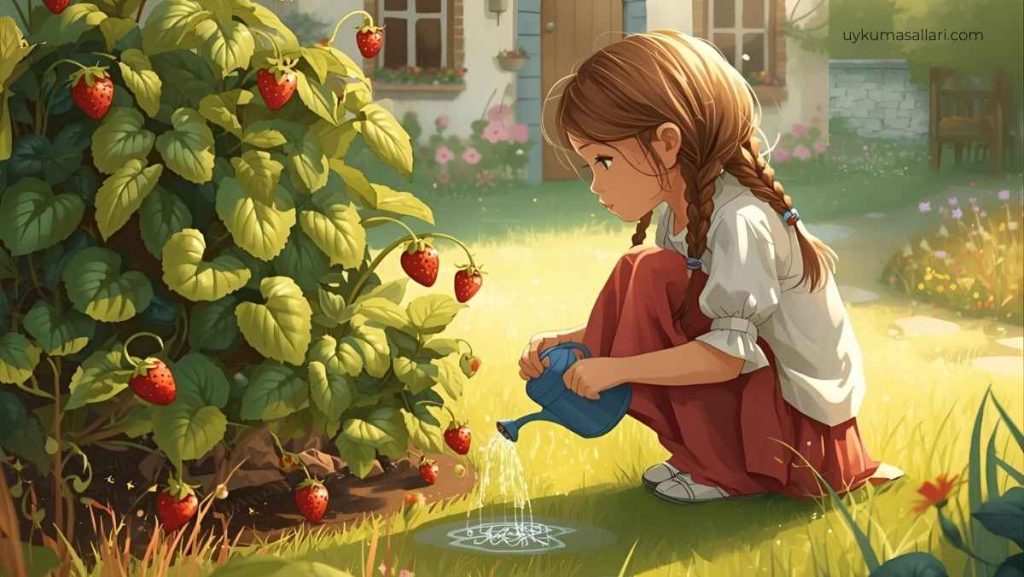 Banu ve Çilek Fidesi Hikayesi Banu ve Çilek Fidesi Hikayesi