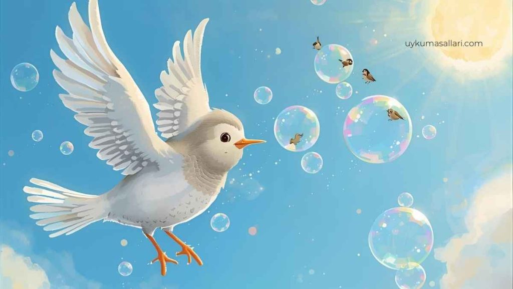 Gökyüzündeki Dev Baloncu Kuş Masalı Gökyüzündeki Dev Baloncu Kuş Masalı