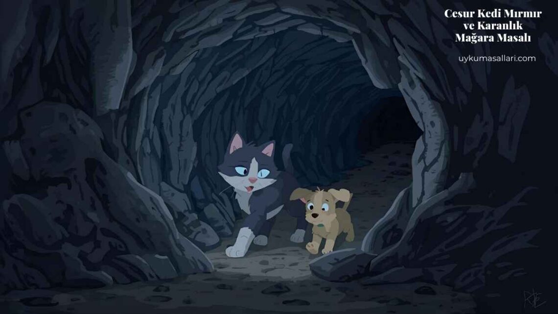 Cesur Kedi Mırmır ve Karanlık Mağara Masalı Cesur Kedi Mırmır ve Karanlık Mağara Masalı