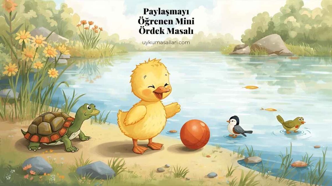 Paylaşmayı Öğrenen Mini Ördek Masalı