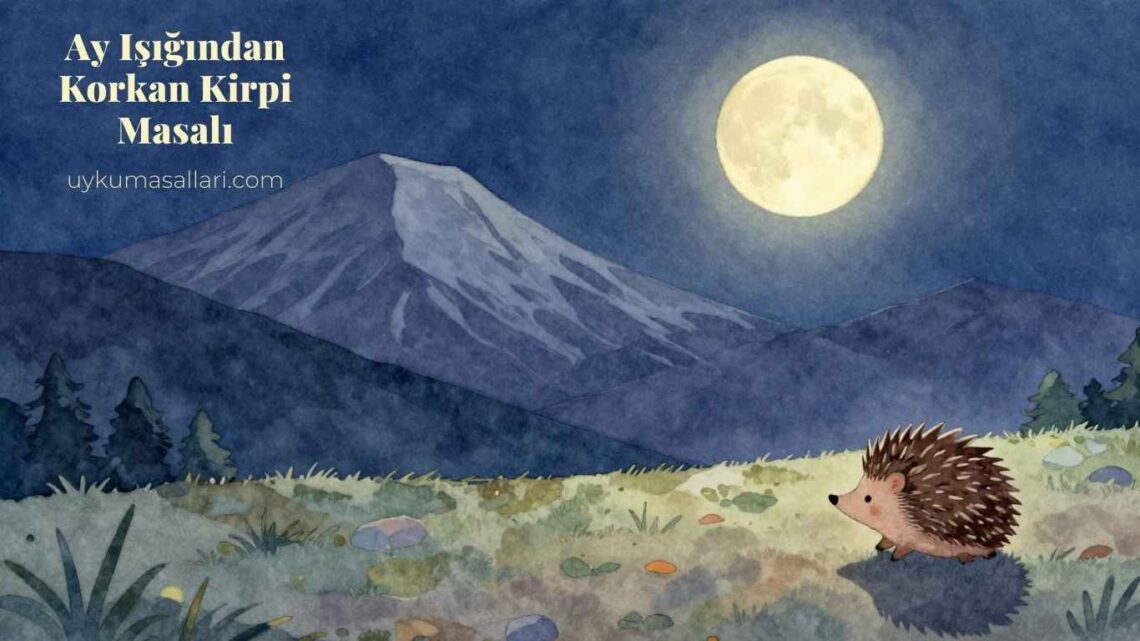Ay Işığından Korkan Kirpi Masalı Ay Işığından Korkan Kirpi Masalı
