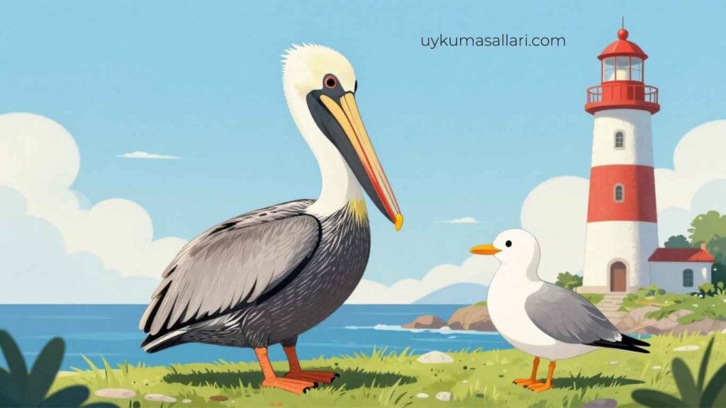 Yanlış Haritayı Takip Eden Martı Masalı Yanlış Haritayı Takip Eden Martı Masalı