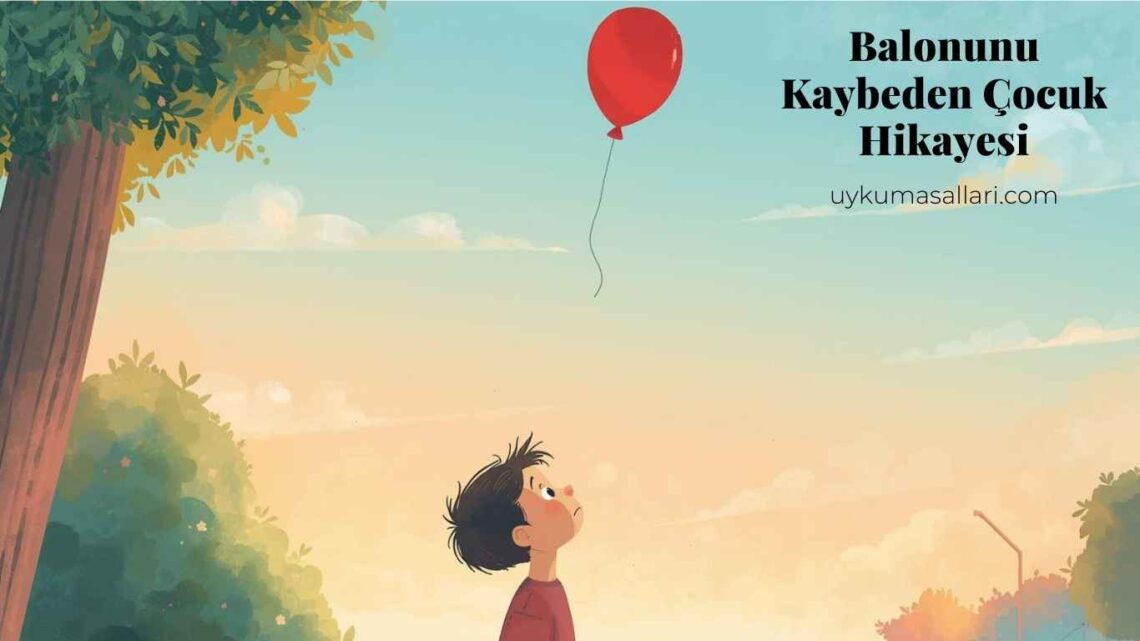 Balonunu Kaybeden Çocuk Hikayesi Balonunu Kaybeden Çocuk Hikayesi