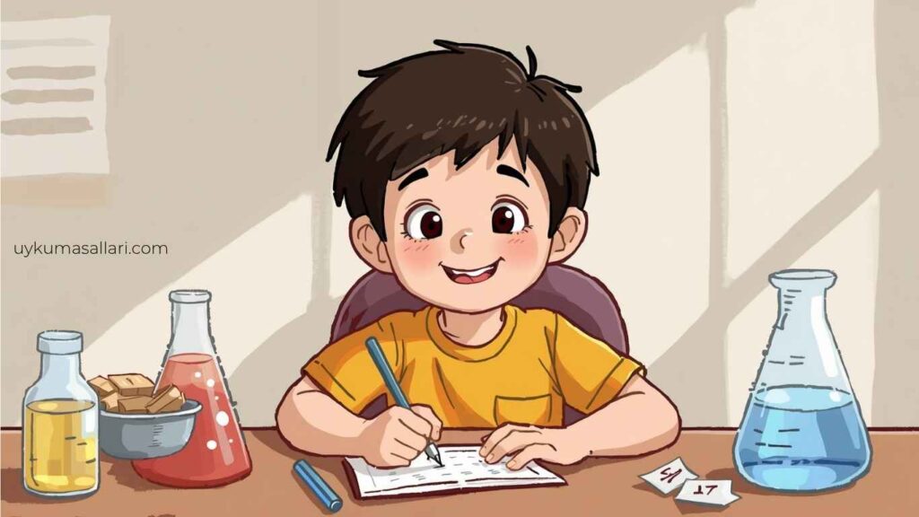 Deney Yapmayı Seven Çocuk Hikayesi Deney Yapmayı Seven Çocuk Hikayesi
