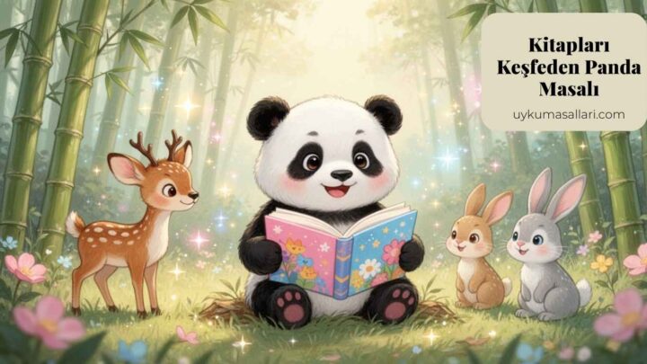 Kitapları Keşfeden Panda Masalı