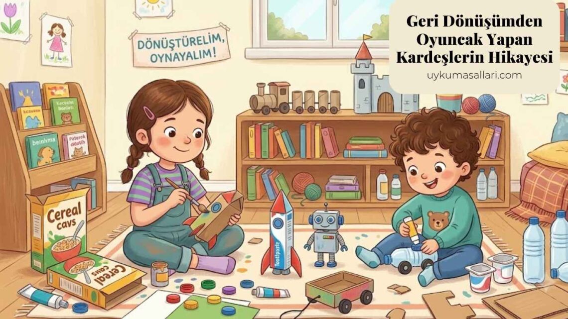 Geri Dönüşümden Oyuncak Yapan Kardeşlerin Hikayesi