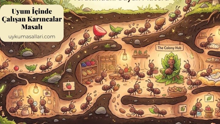 Uyum İçinde Çalışan Karıncalar Masalı