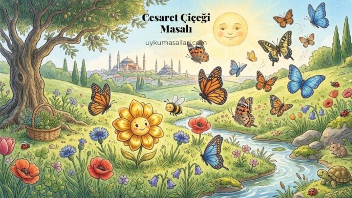 Cesaret Çiçeği Masalı