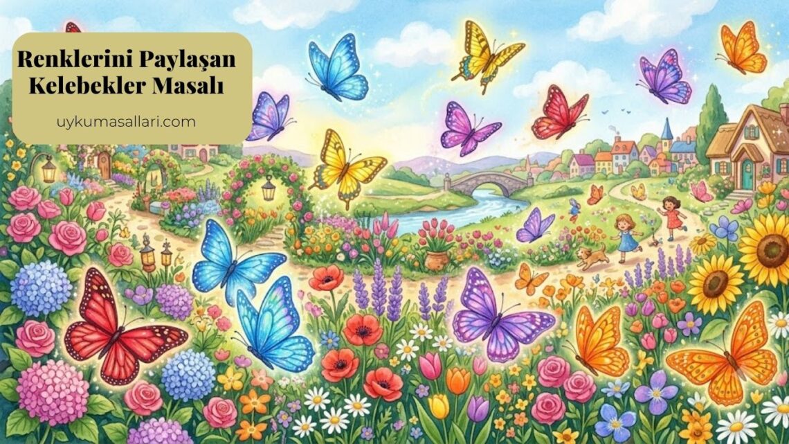 Renklerini Paylaşan Kelebekler Masalı Renklerini Paylaşan Kelebekler Masalı