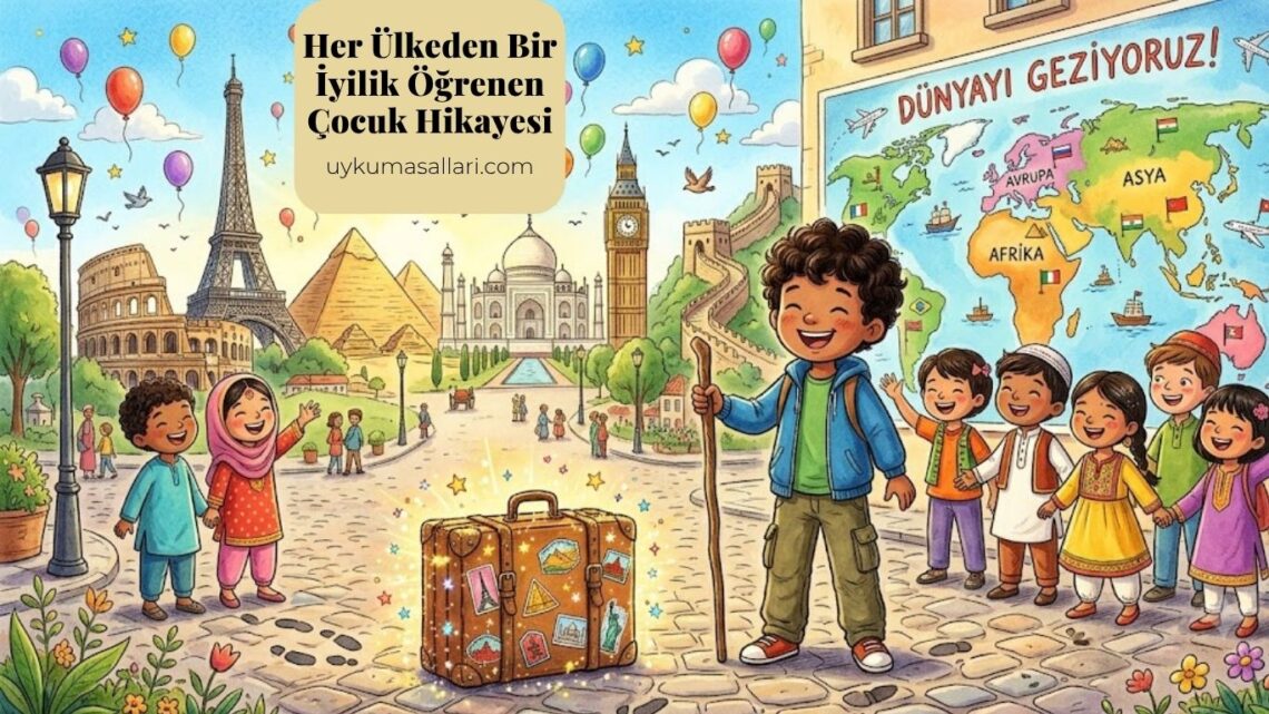 Her Ülkeden Bir İyilik Öğrenen Çocuk Hikayesi Her Ülkeden Bir İyilik Öğrenen Çocuk Hikayesi