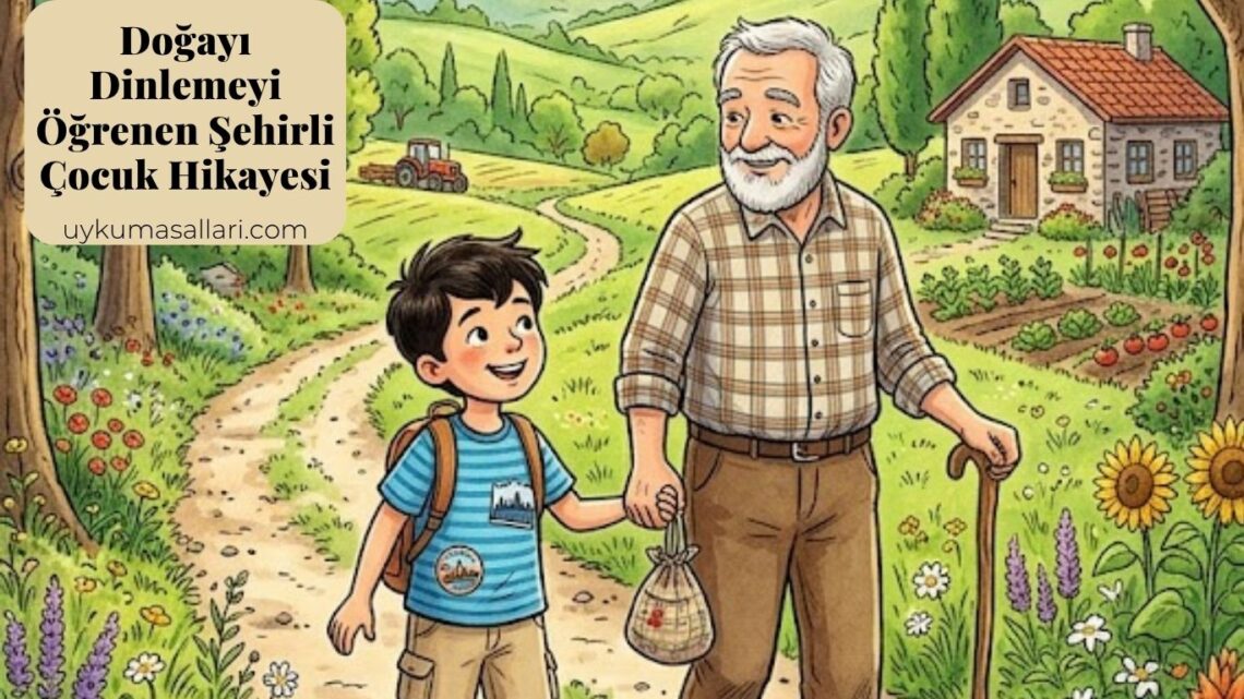 Doğayı Dinlemeyi Öğrenen Şehirli Çocuk Hikayesi Doğayı Dinlemeyi Öğrenen Şehirli Çocuk Hikayesi