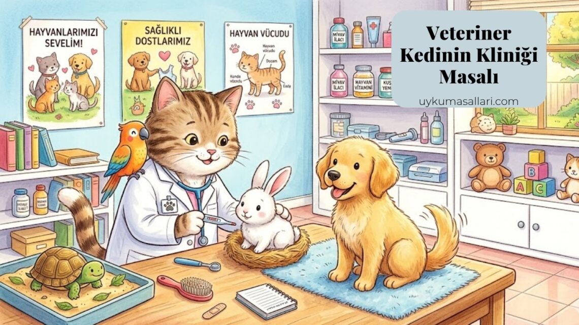 Veteriner Kedinin Kliniği Masalı Veteriner Kedinin Kliniği Masalı