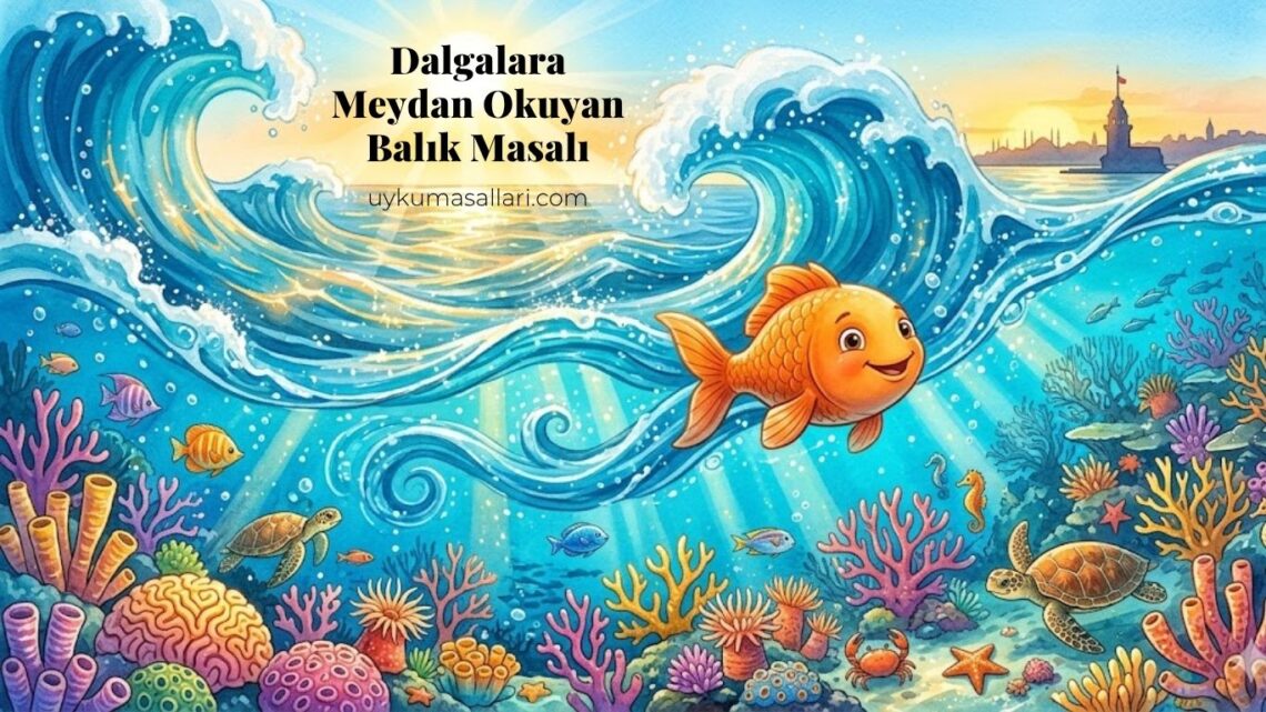 Dalgalara Meydan Okuyan Balık Masalı Dalgalara Meydan Okuyan Balık Masalı