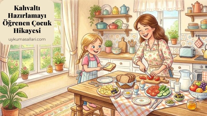 Kahvaltı Hazırlamayı Öğrenen Çocuk Hikayesi