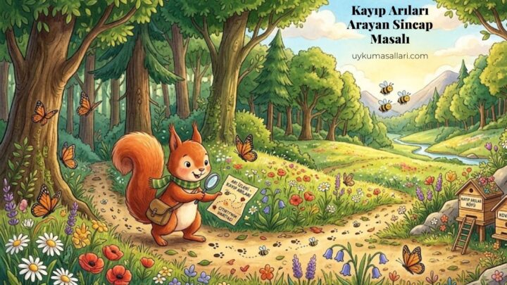 Kayıp Arıları Arayan Sincap Masalı