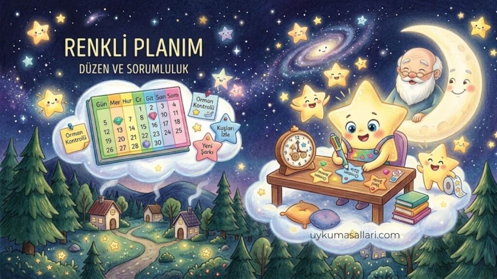 Sorumluluklarını Unutan Yıldız Masalı Sorumluluklarını Unutan Yıldız Masalı
