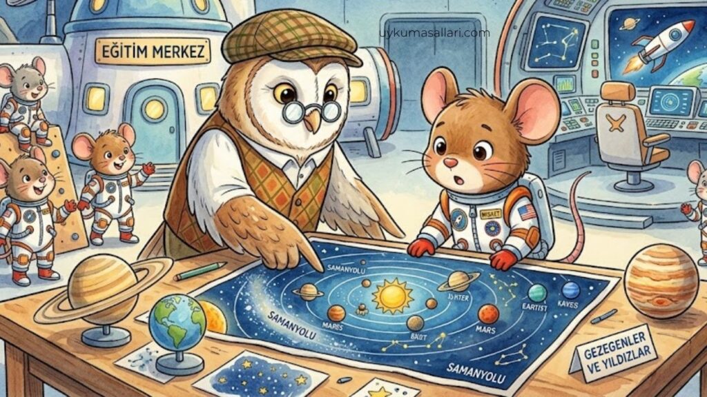 Astronot Olmak İsteyen Farenin Masalı Astronot Olmak İsteyen Farenin Masalı