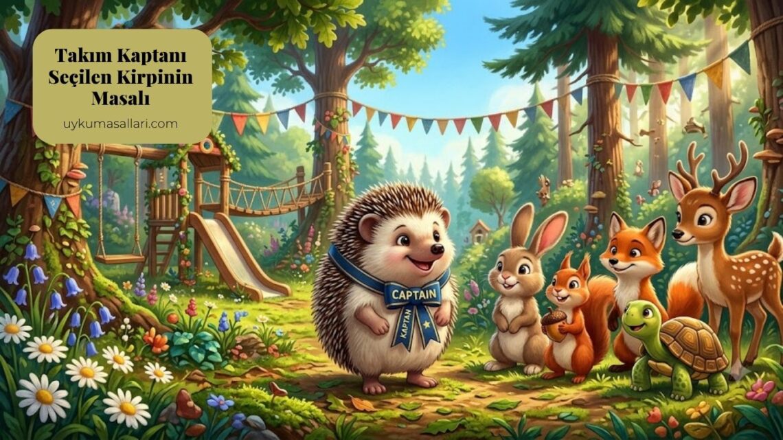 Takım Kaptanı Seçilen Kirpinin Masalı Takım Kaptanı Seçilen Kirpinin Masalı