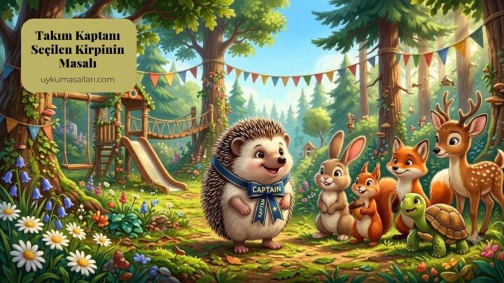 Takım Kaptanı Seçilen Kirpinin Masalı