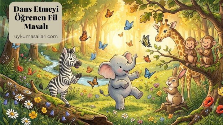 Dans Etmeyi Öğrenen Fil Masalı