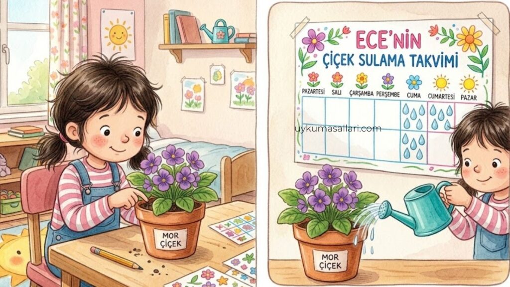 Çiçek Sulama Takvimi Hikayesi