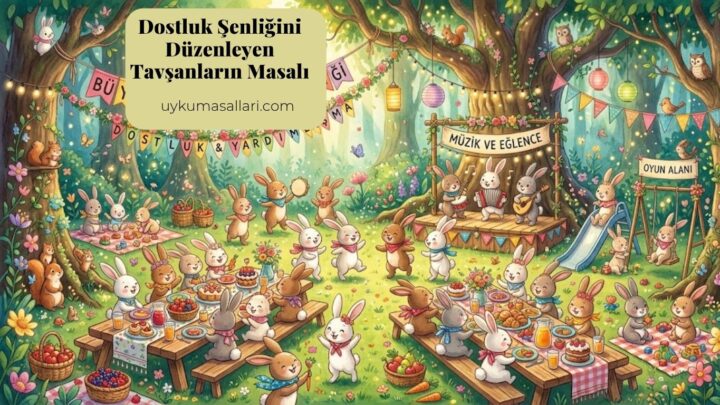 Dostluk Şenliğini Düzenleyen Tavşanların Masalı