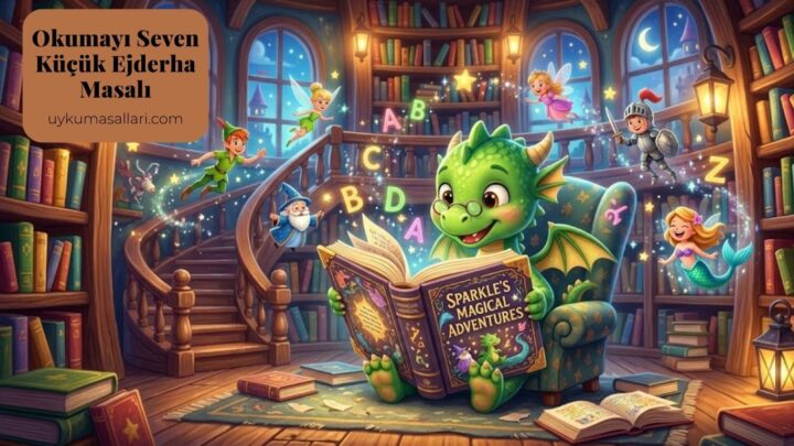 Okumayı Seven Küçük Ejderha Masalı