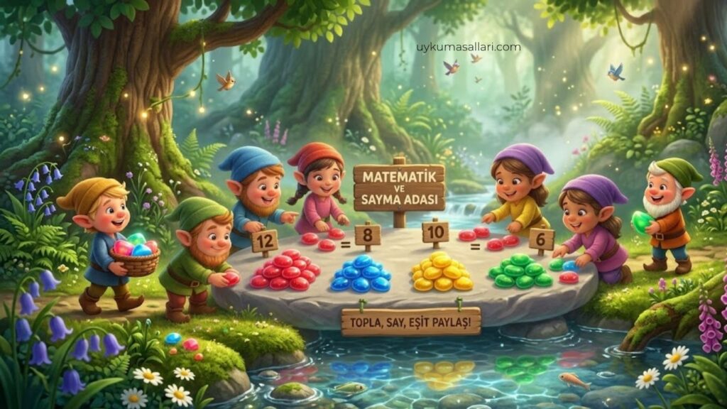 Renkli Taşlarla Köprü Yapan Cüceler Masalı Renkli Taşlarla Köprü Yapan Cüceler Masalı