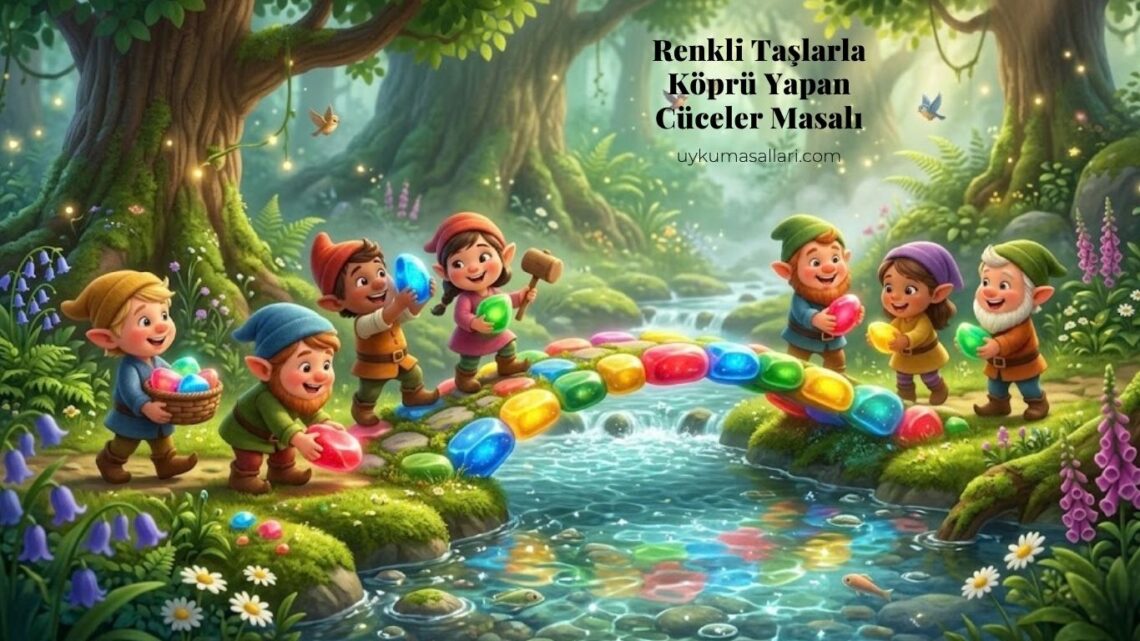 Renkli Taşlarla Köprü Yapan Cüceler Masalı Renkli Taşlarla Köprü Yapan Cüceler Masalı