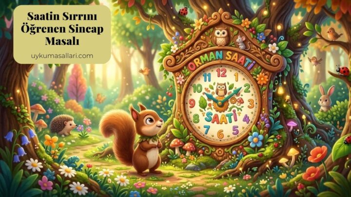 Saatin Sırrını Öğrenen Sincap Masalı