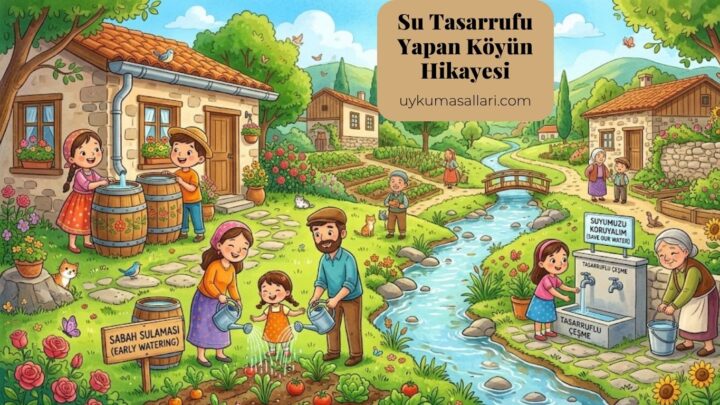 Su Tasarrufu Yapan Köyün Hikayesi