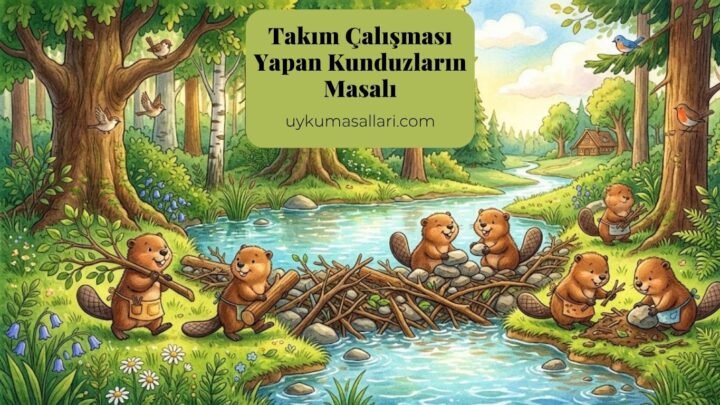 Takım Çalışması Yapan Kunduzların Masalı