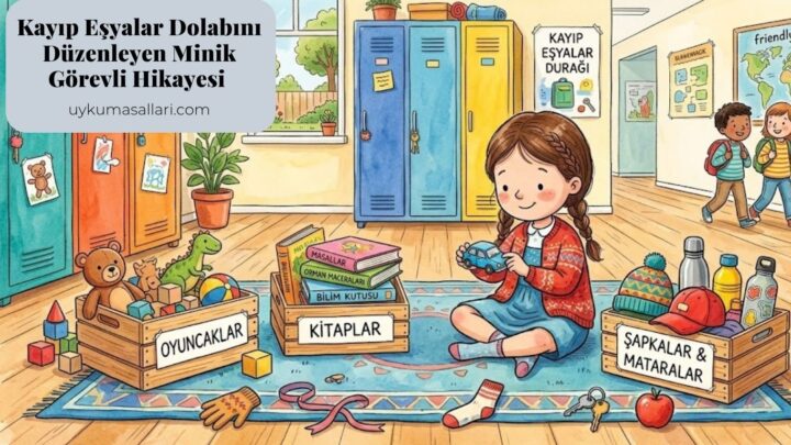 Kayıp Eşyalar Dolabını Düzenleyen Minik Görevli Hikayesi