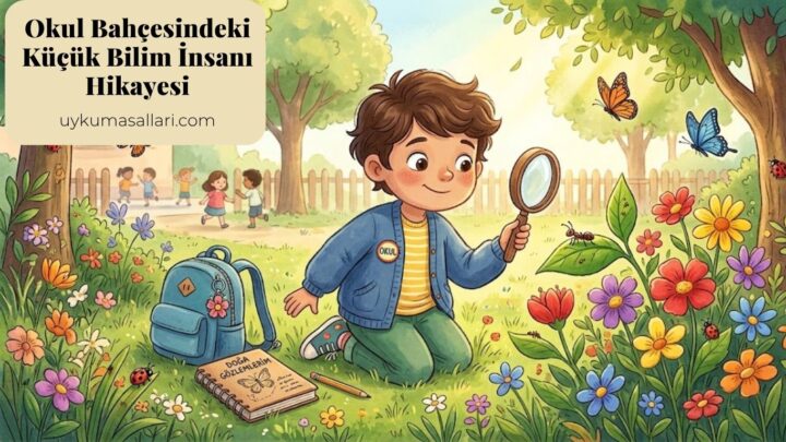 Okul Bahçesindeki Küçük Bilim İnsanı Hikayesi