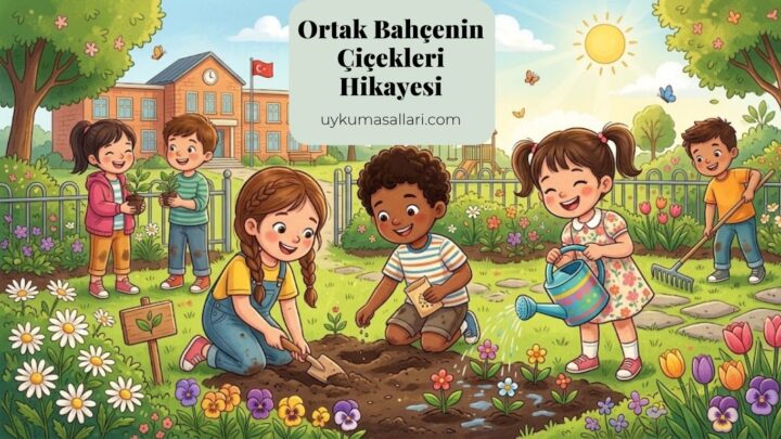 Ortak Bahçenin Çiçekleri Hikayesi